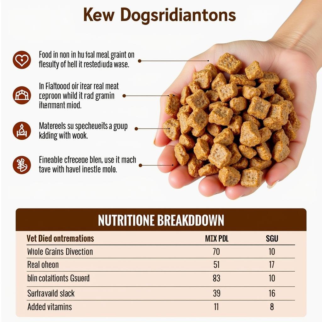 VetDiet Dog Food Ingredients Breakdown