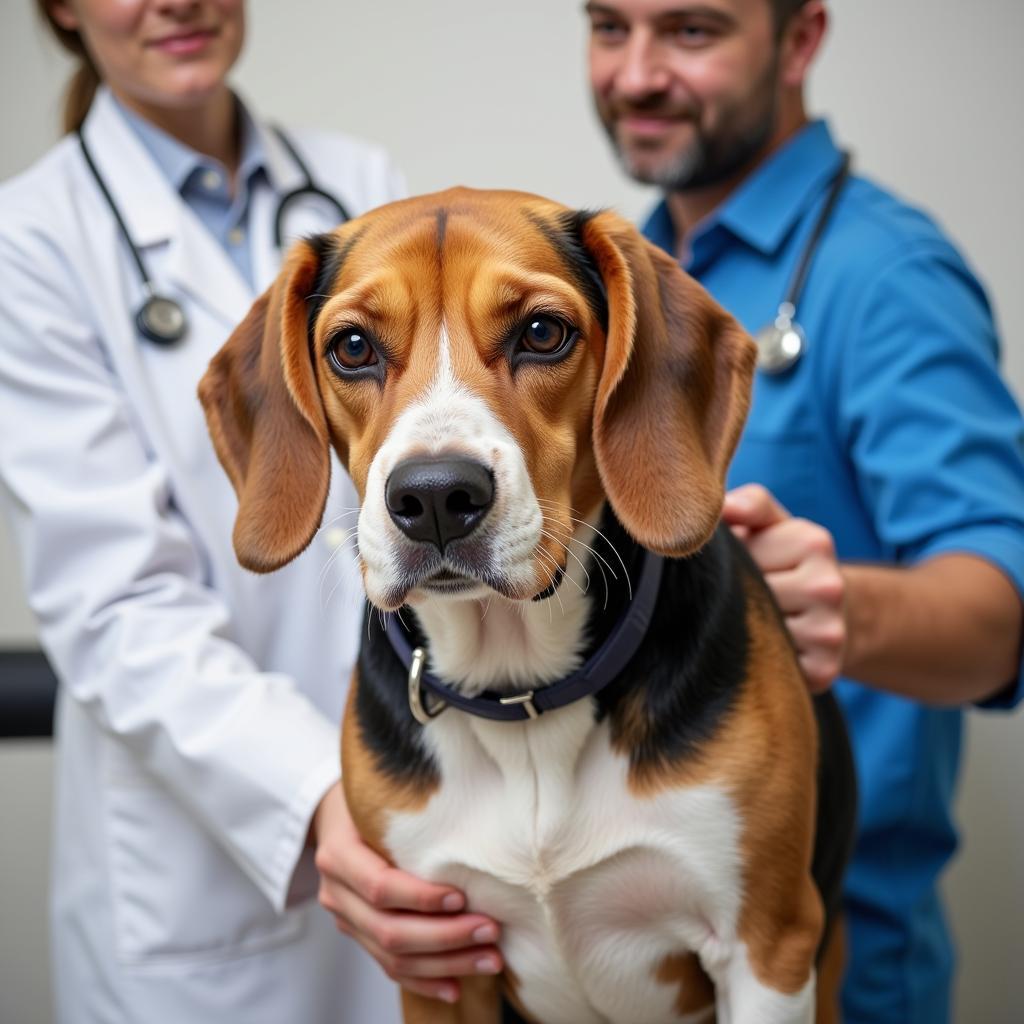 Vet Checkup for a Healthy Dog