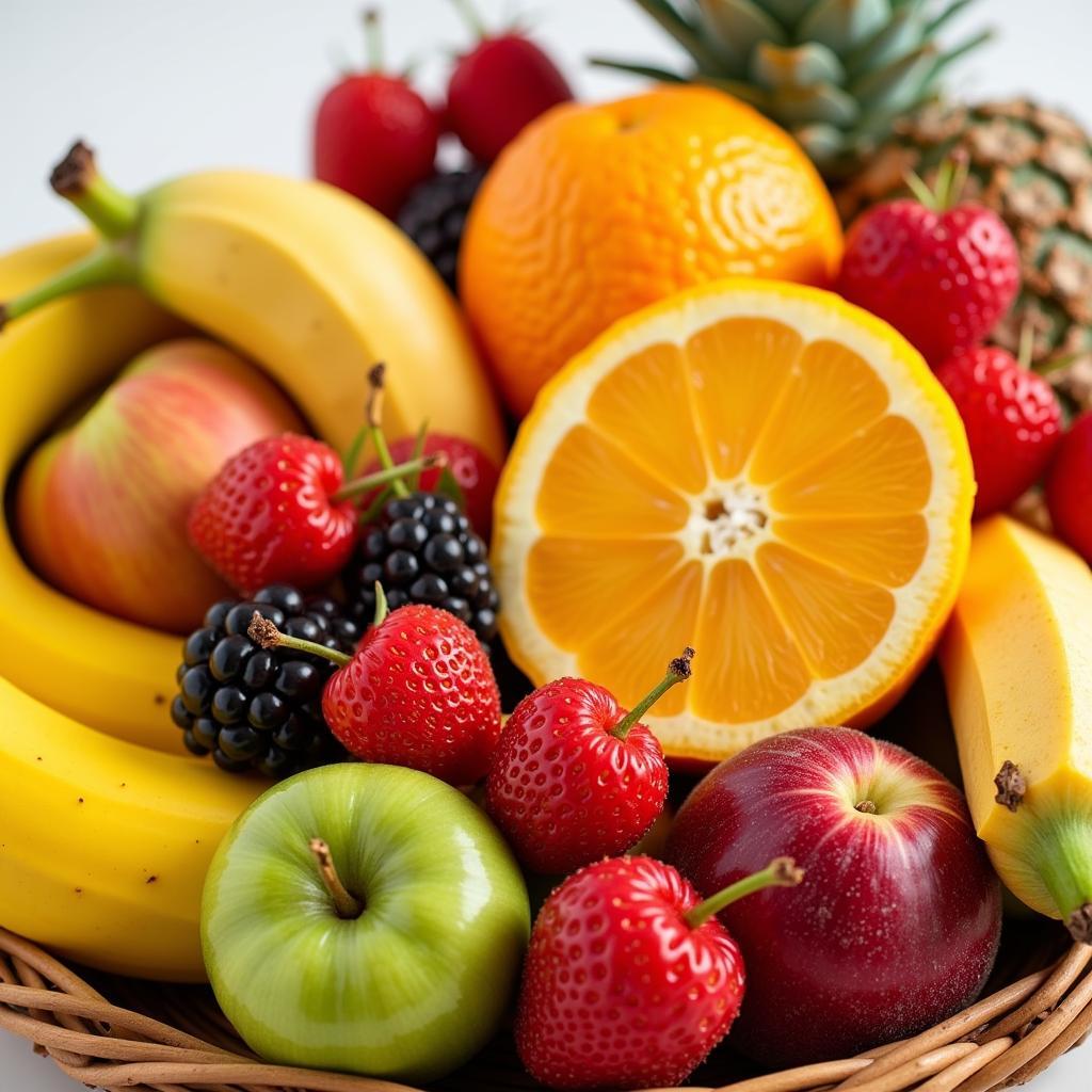 Vibrant Fruit Basket - Nut Free