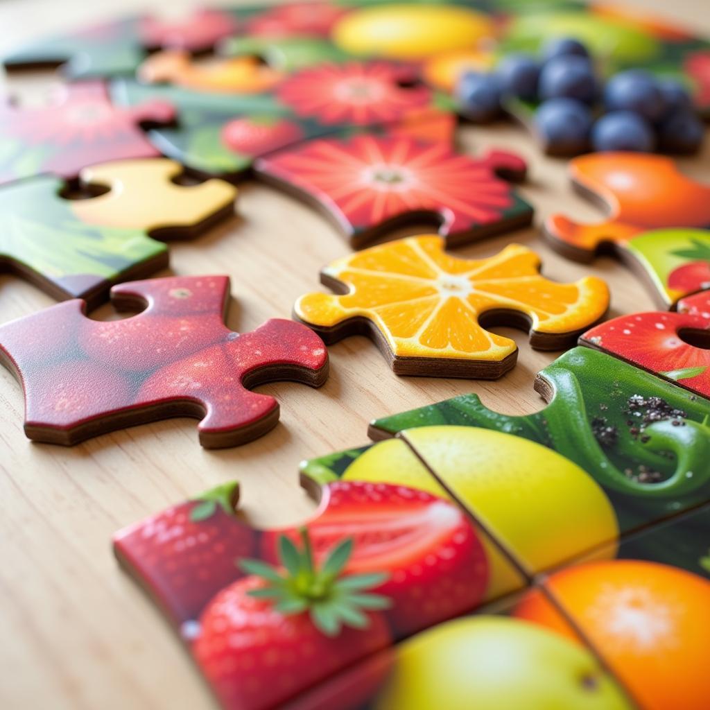 Colorful Fruit Jigsaw Puzzle