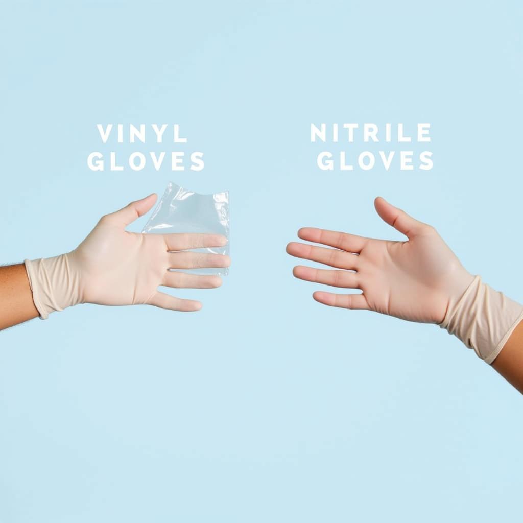 Comparing Vinyl and Nitrile Gloves