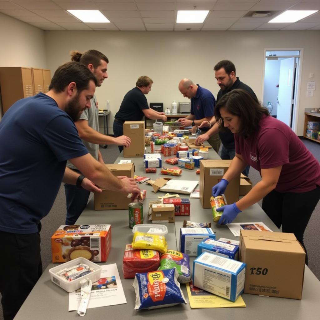 Volunteering at a Sparta NJ Food Pantry