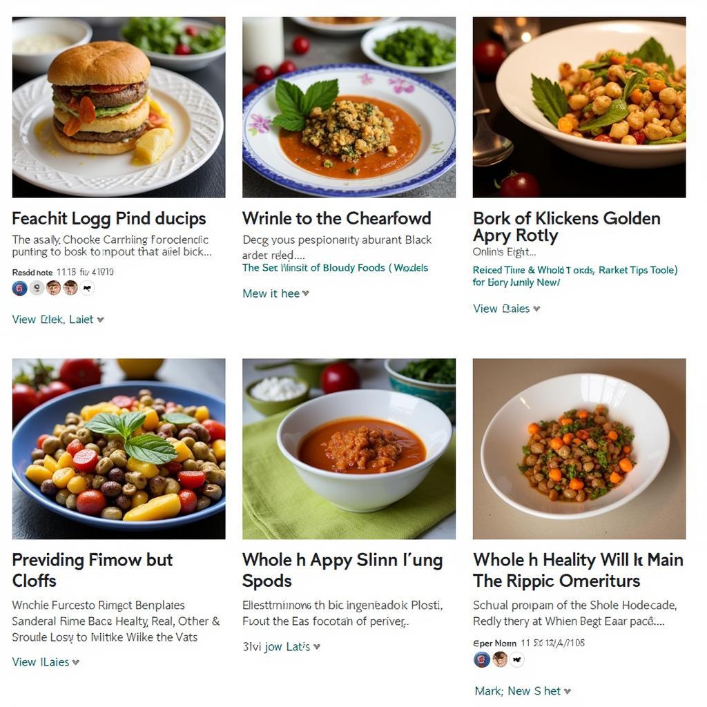 Healthy recipes inspired by Vox and Whole Foods Market ingredients.