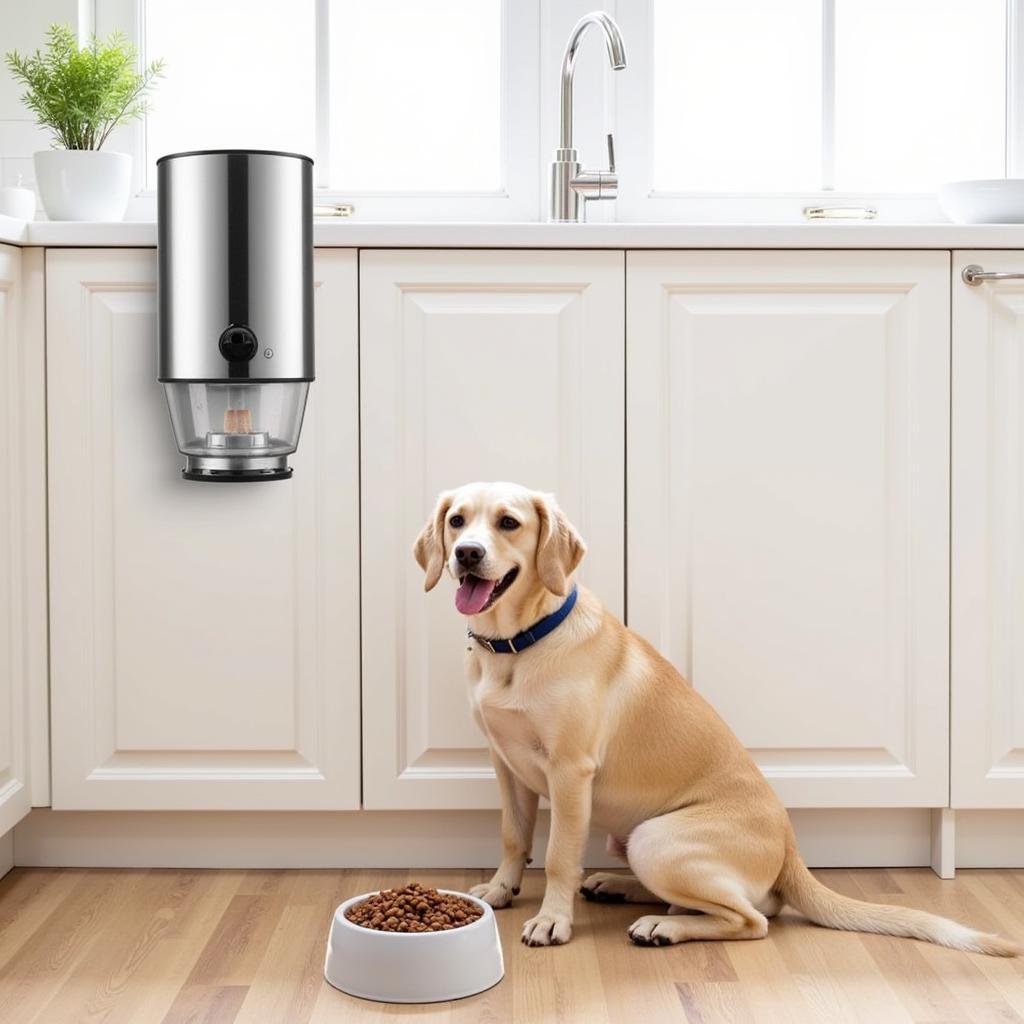 Benefits of Using a Wall Mount Dog Food Dispenser