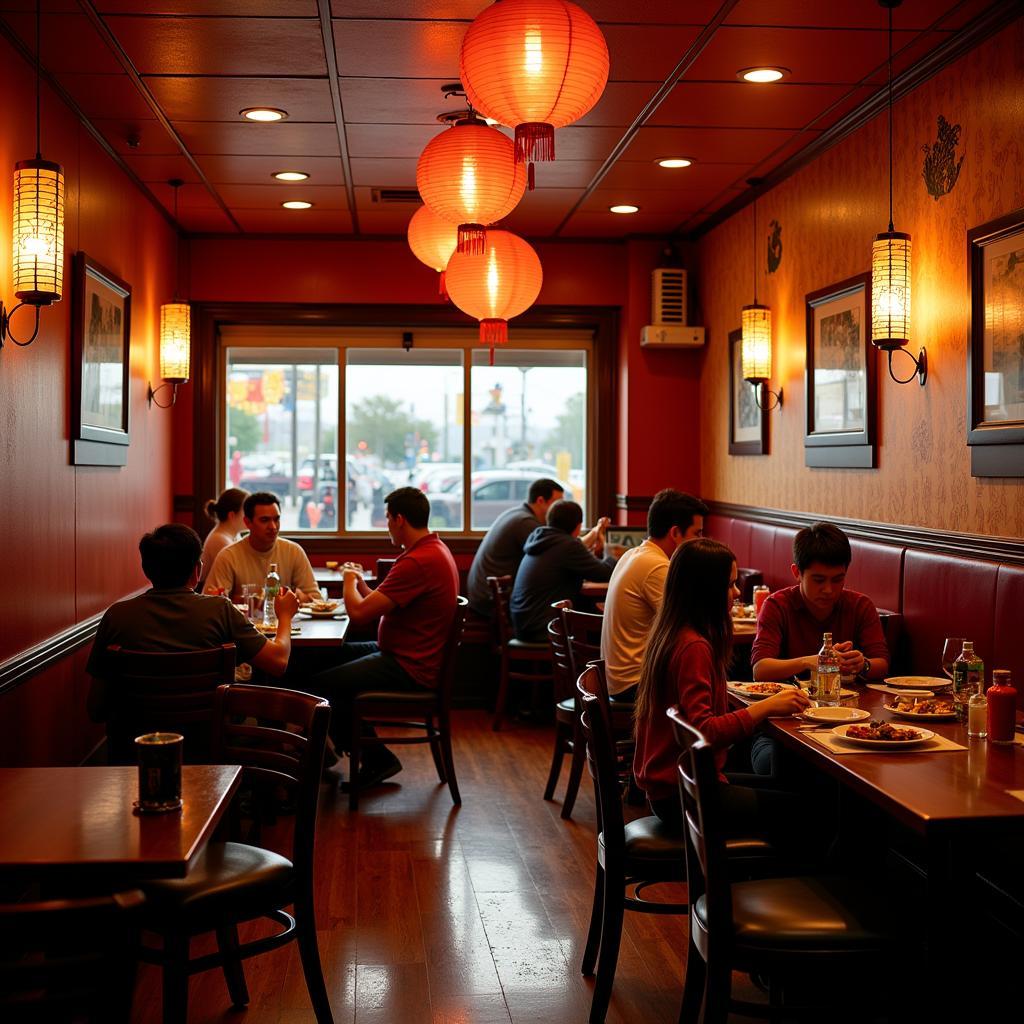 Inside a Chinese Restaurant in Washington PA