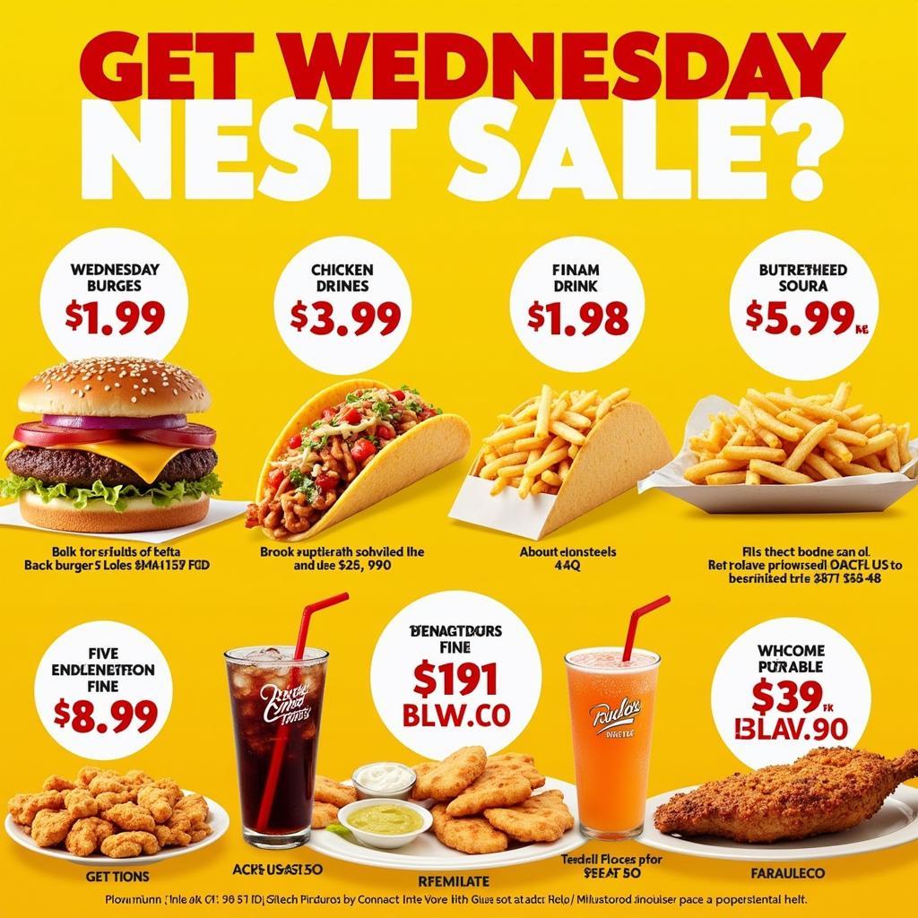 Delicious Wednesday Fast Food Deals