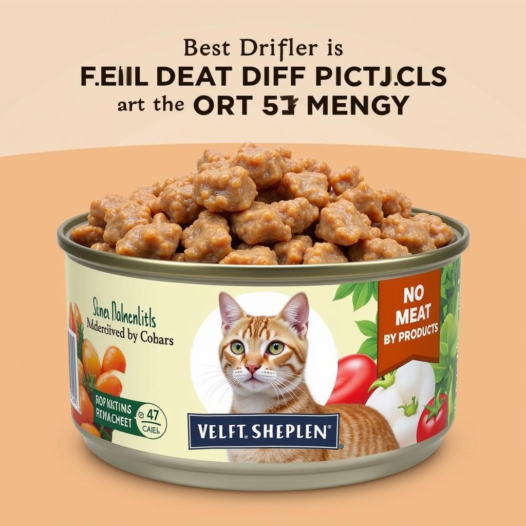 Wet Cat Food Ingredients without Meat By-products