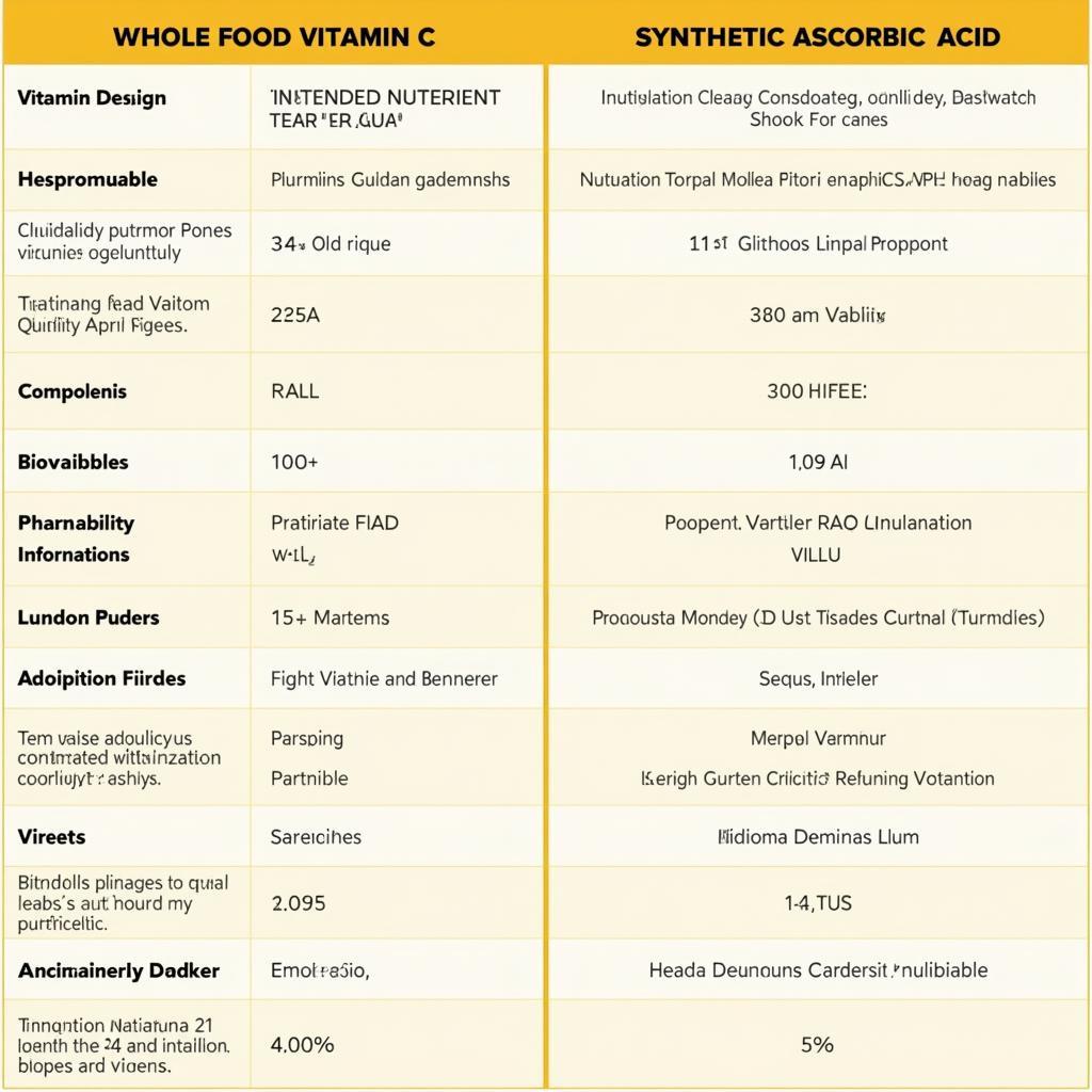 Comparing Whole Food Vitamin C and Synthetic Ascorbic Acid