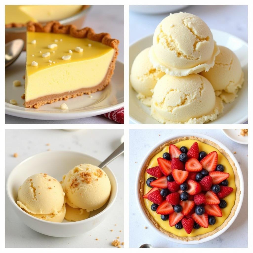 Whole Foods Custard Powder in Various Desserts