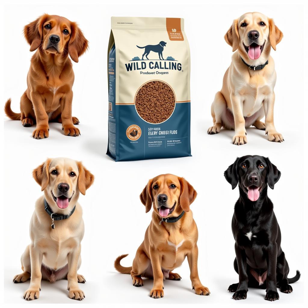 Wild Calling Dog Food for Different Breeds