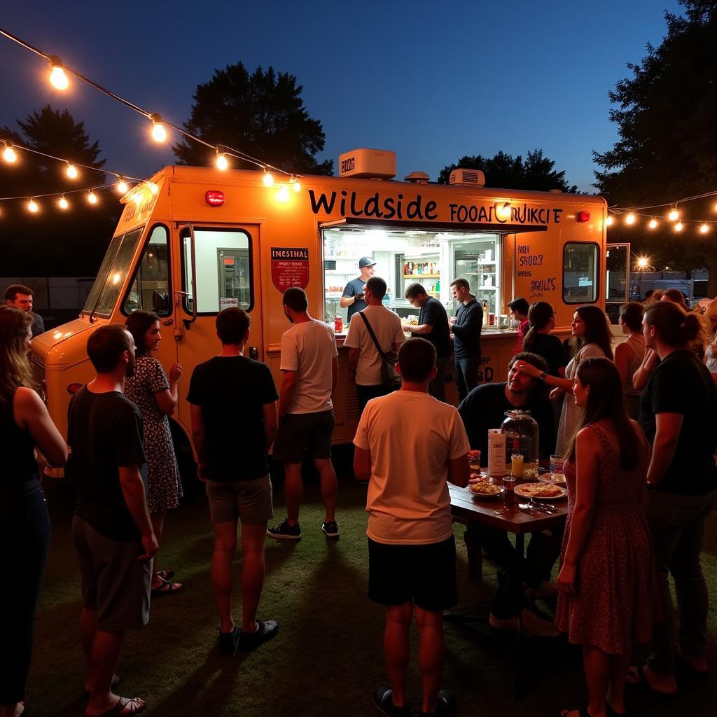 Wildside Food Truck at a Catering Event