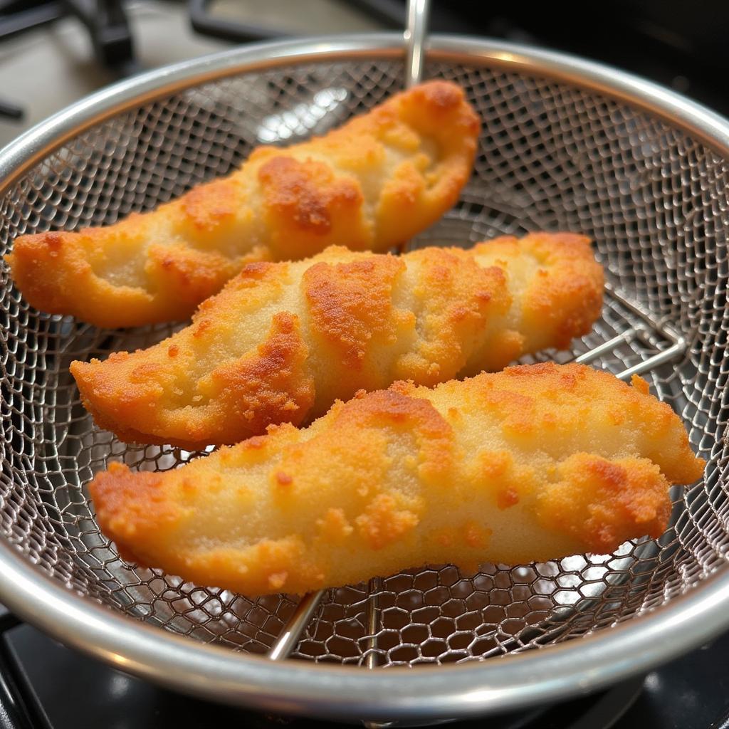 Wire Basket for Deep Frying