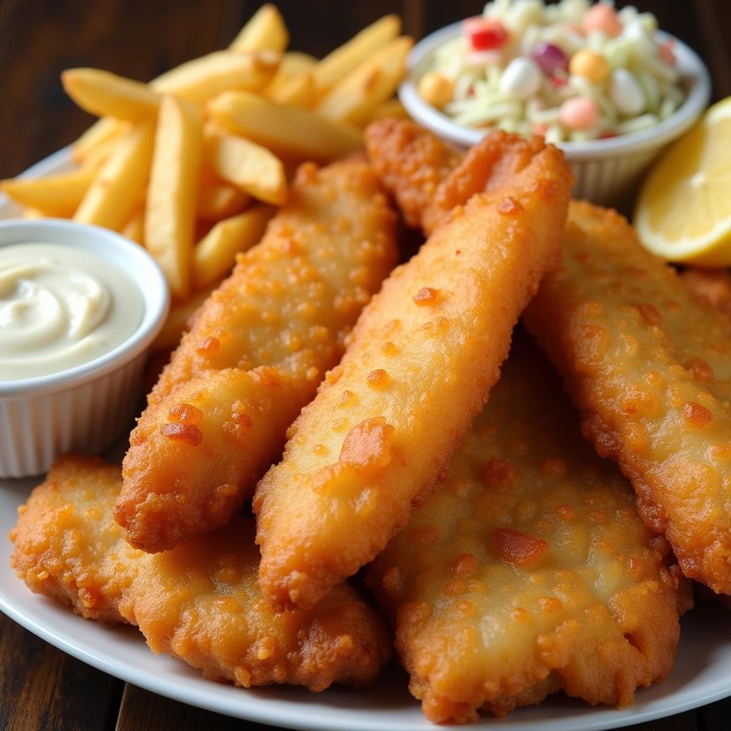 Wisconsin Fish Fry Platter in Marinette