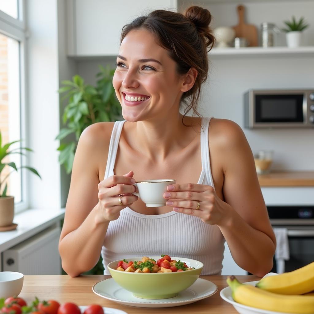 Enjoying a Healthy Meal After Coolsculpting