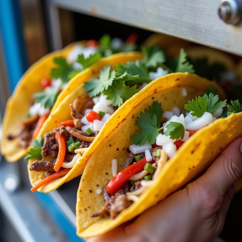 Delicious Tacos from a Woodbridge Food Truck