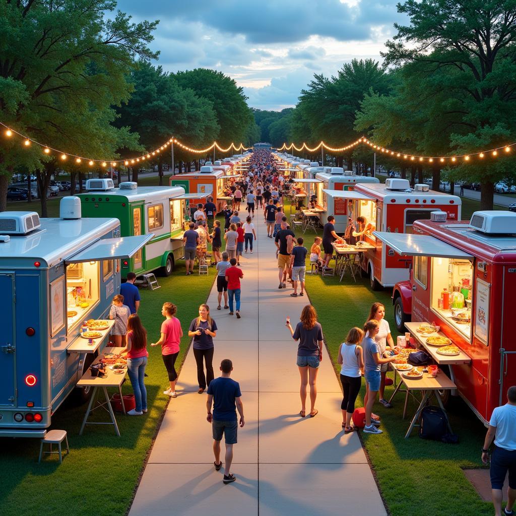 Food Truck Festival in The Woodlands