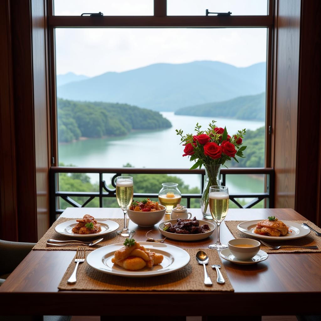 Dining Experience with Yangtze River Views