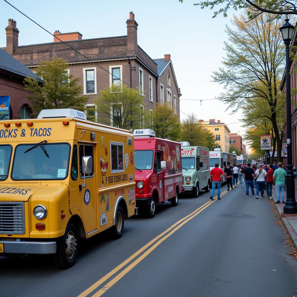 Diverse Food Truck Scene in York PA