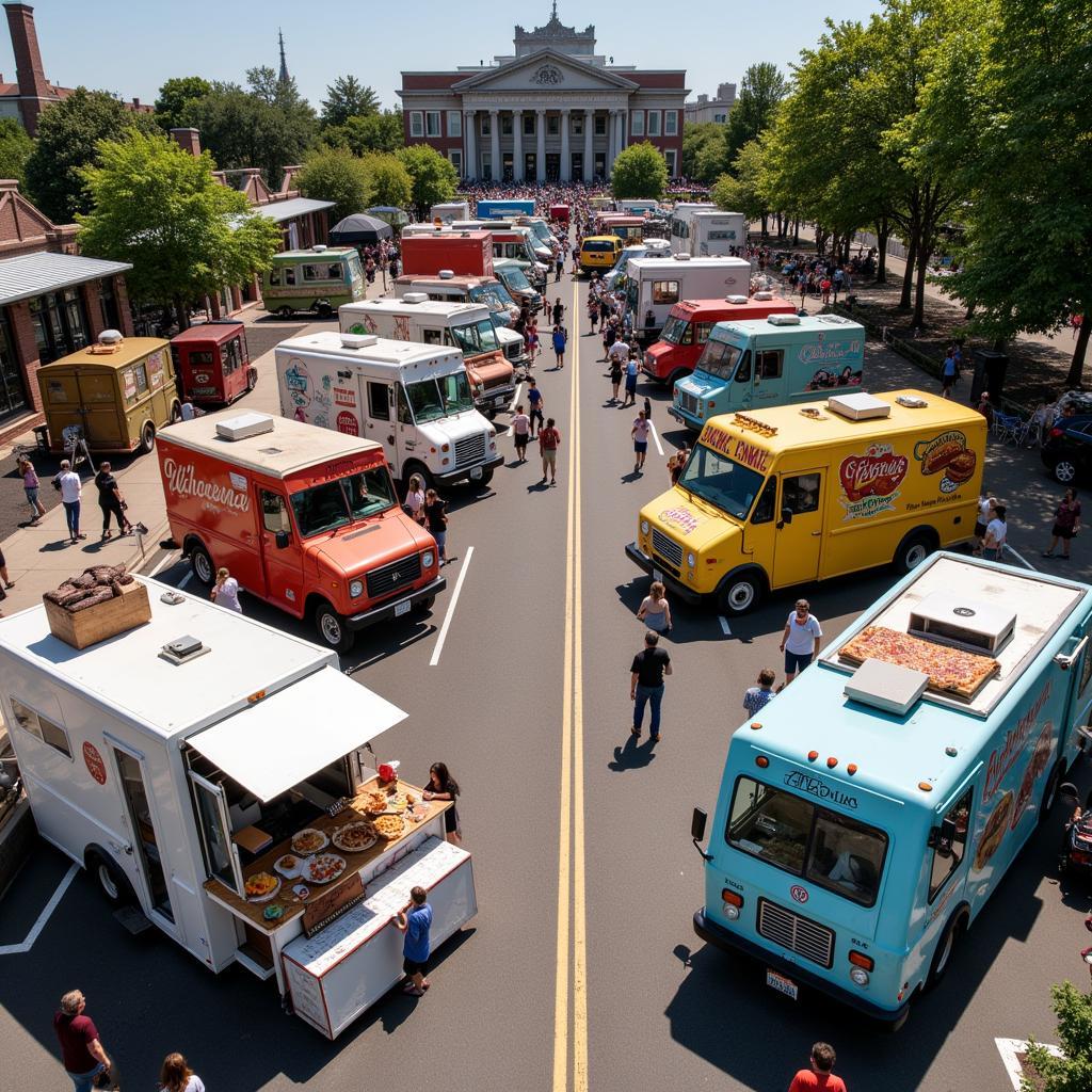 Young Circle Food Truck Variety