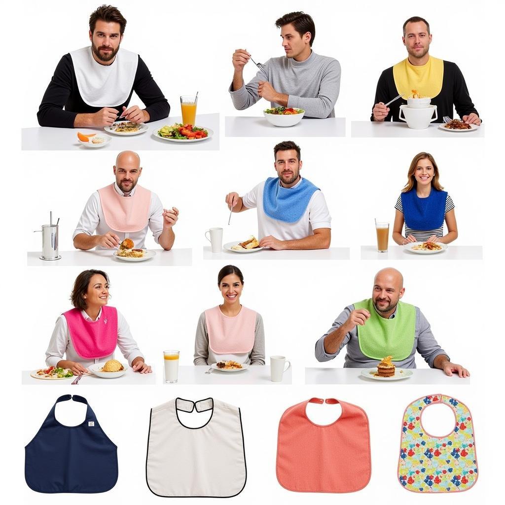 Adult Food Bibs for Dignified Dining