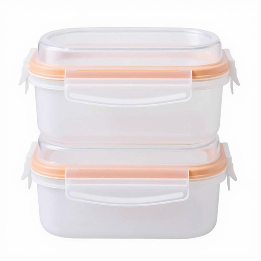 Airtight, stackable pet food containers keeping pet food fresh