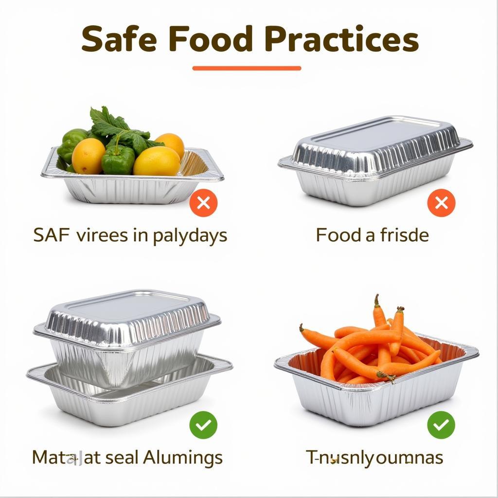 Safe Usage of Aluminum Food Containers