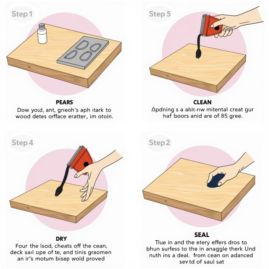 Steps to Apply Food Safe Wood Dye