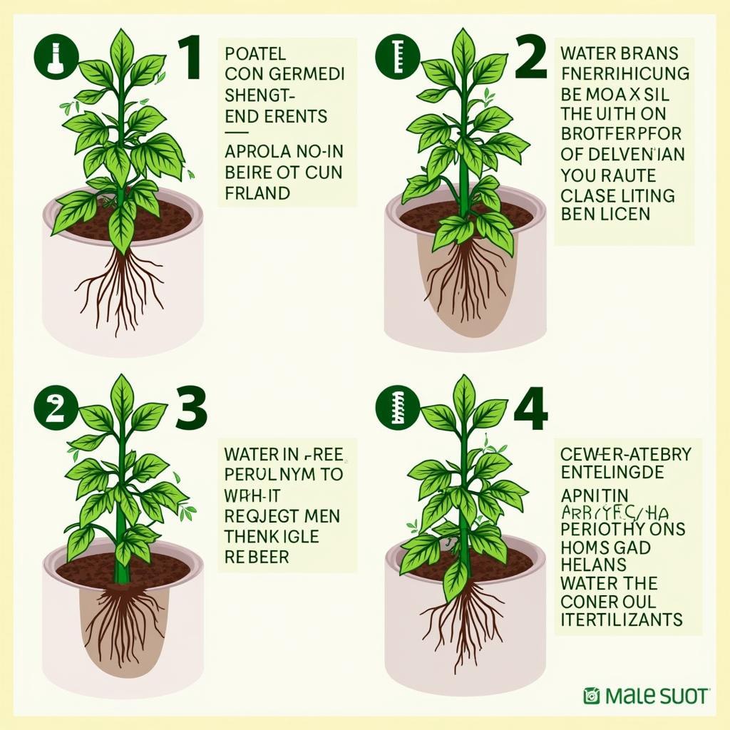 Correct Method of Applying Nitrogen Fertilizer to Plants