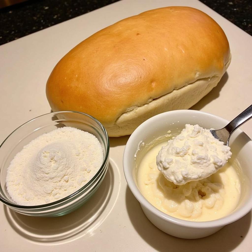 Dough enhancer transforming a simple loaf into a masterpiece