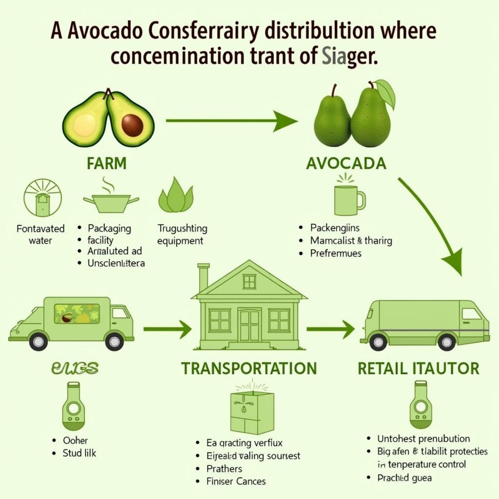 Potential Sources of Avocado Contamination