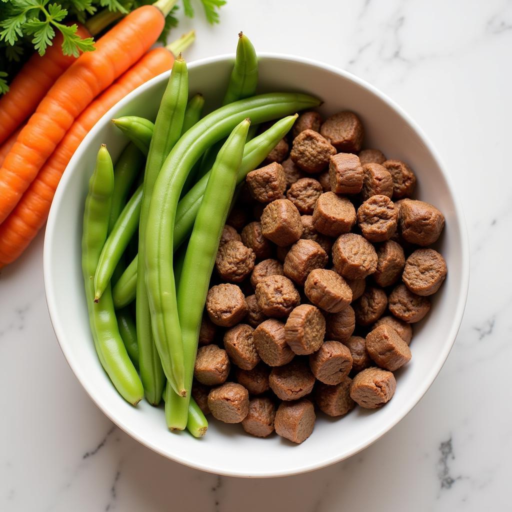 Balanced Dog Food Meal