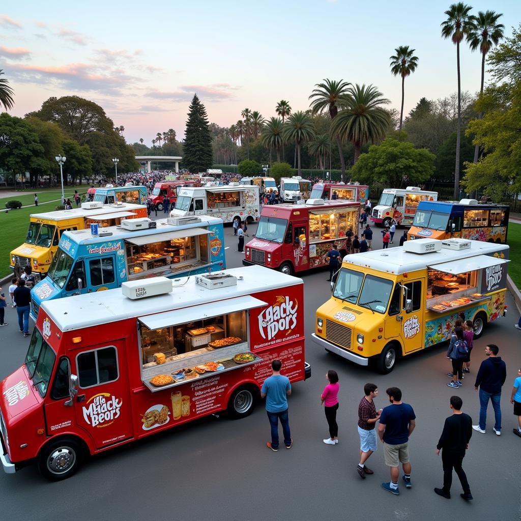 Balboa Park Food Truck Variety