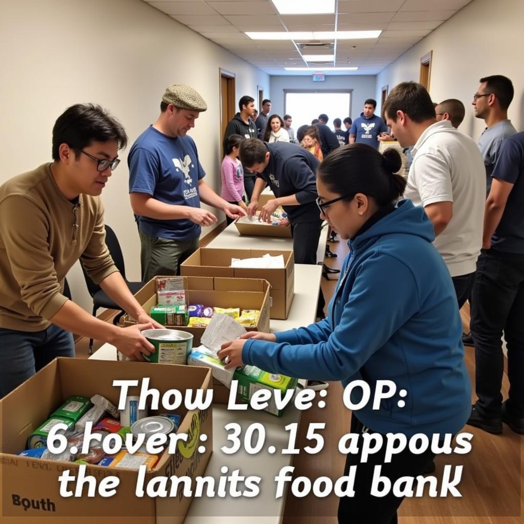 Beaver County Food Bank Volunteers Helping Families