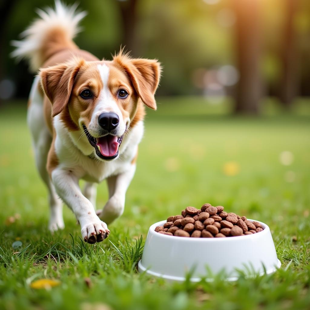 Beef and Barley for Active Dogs