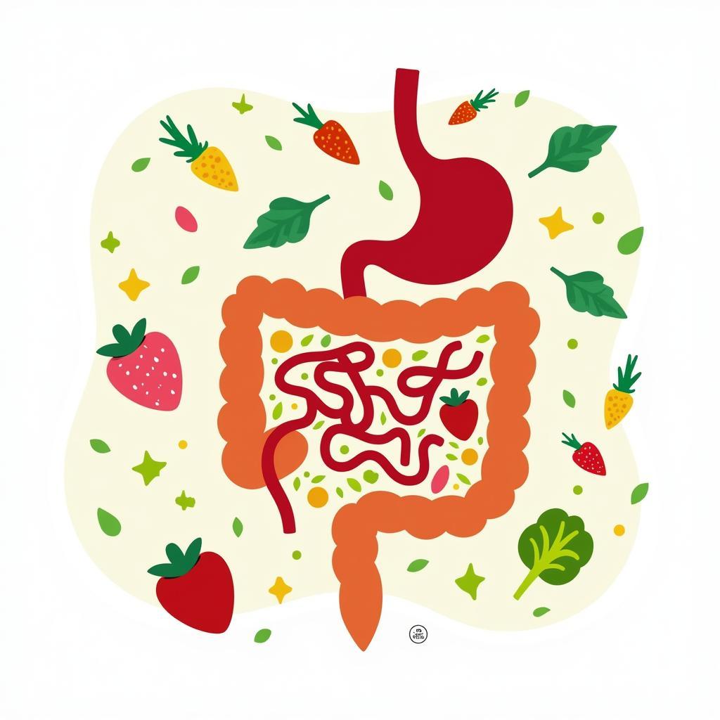 Healthy Gut with Vibrant Food