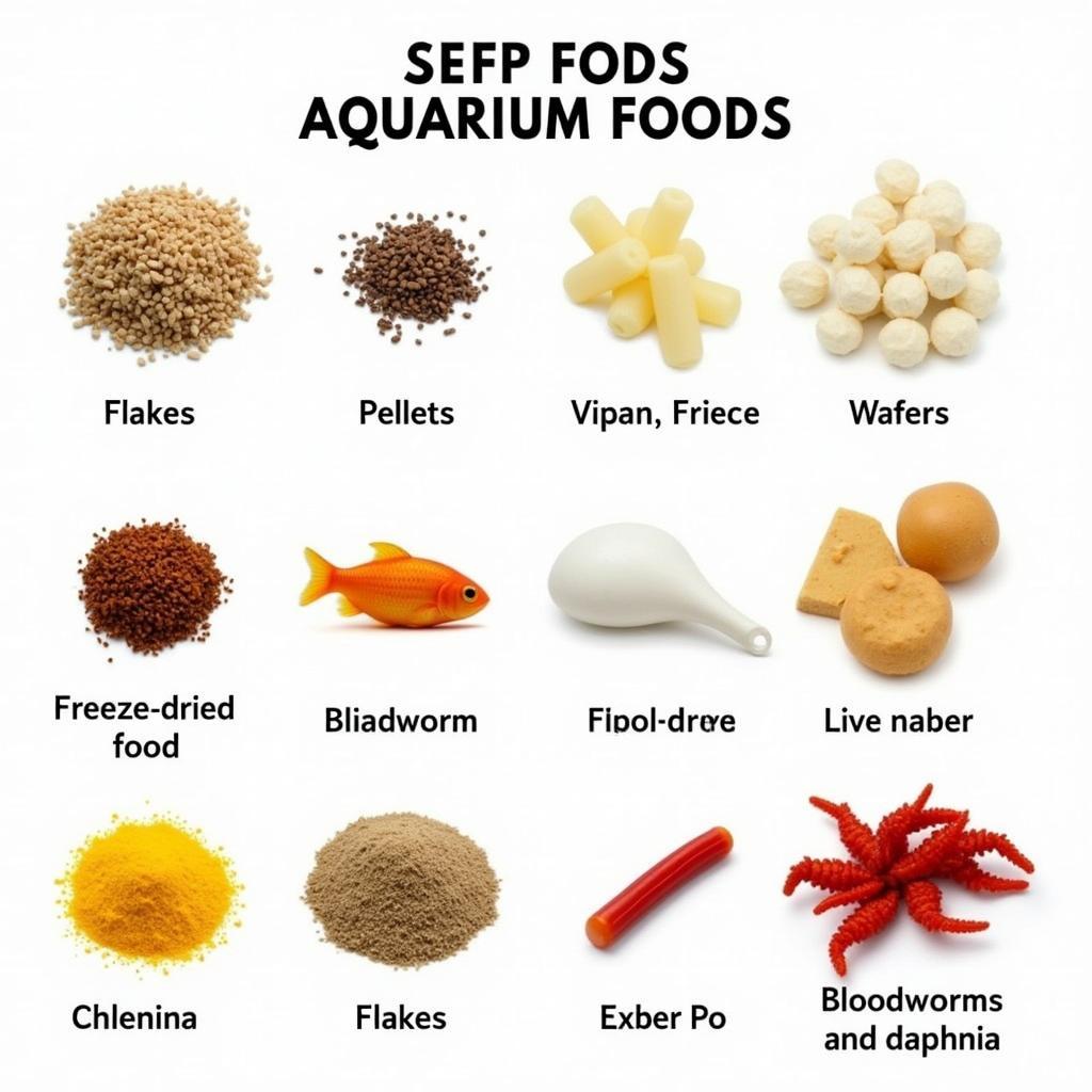 Different Types of Aquarium Food