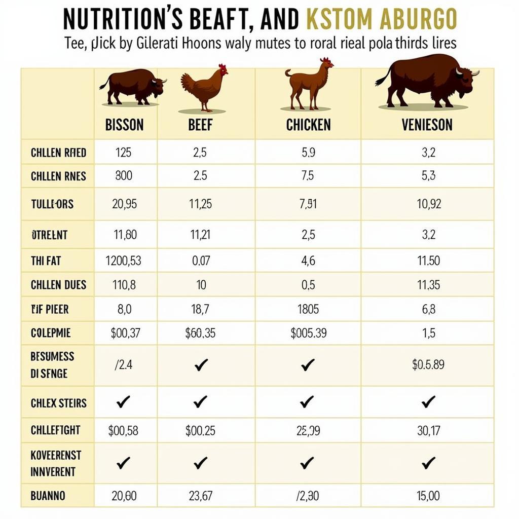 Bison vs. Other Proteins