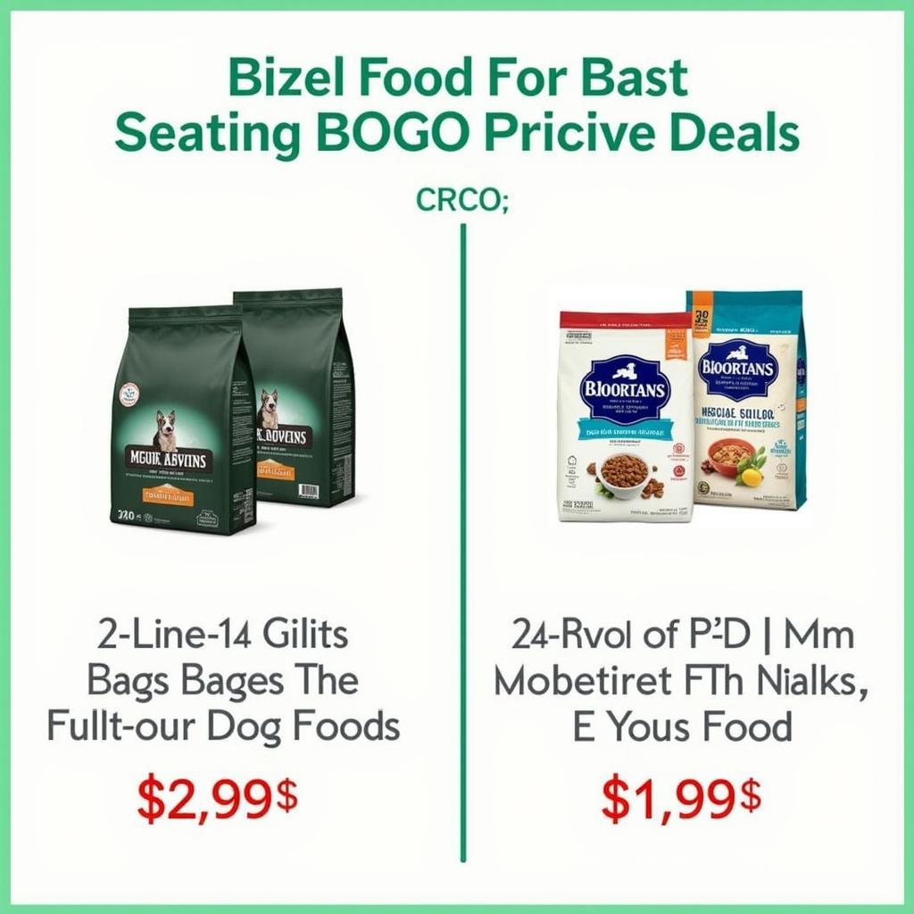 Comparing BOGO Dog Food Deals