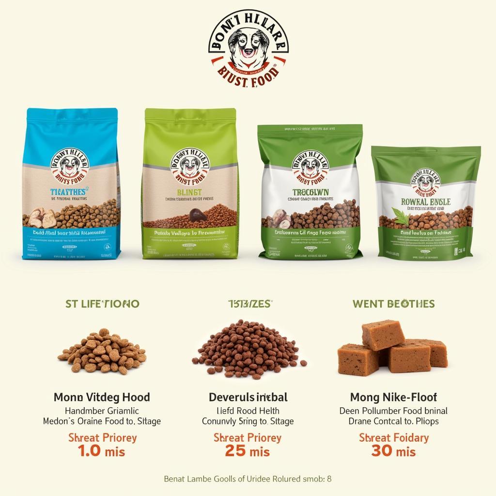 Bonnihill Farms Dog Food Variety