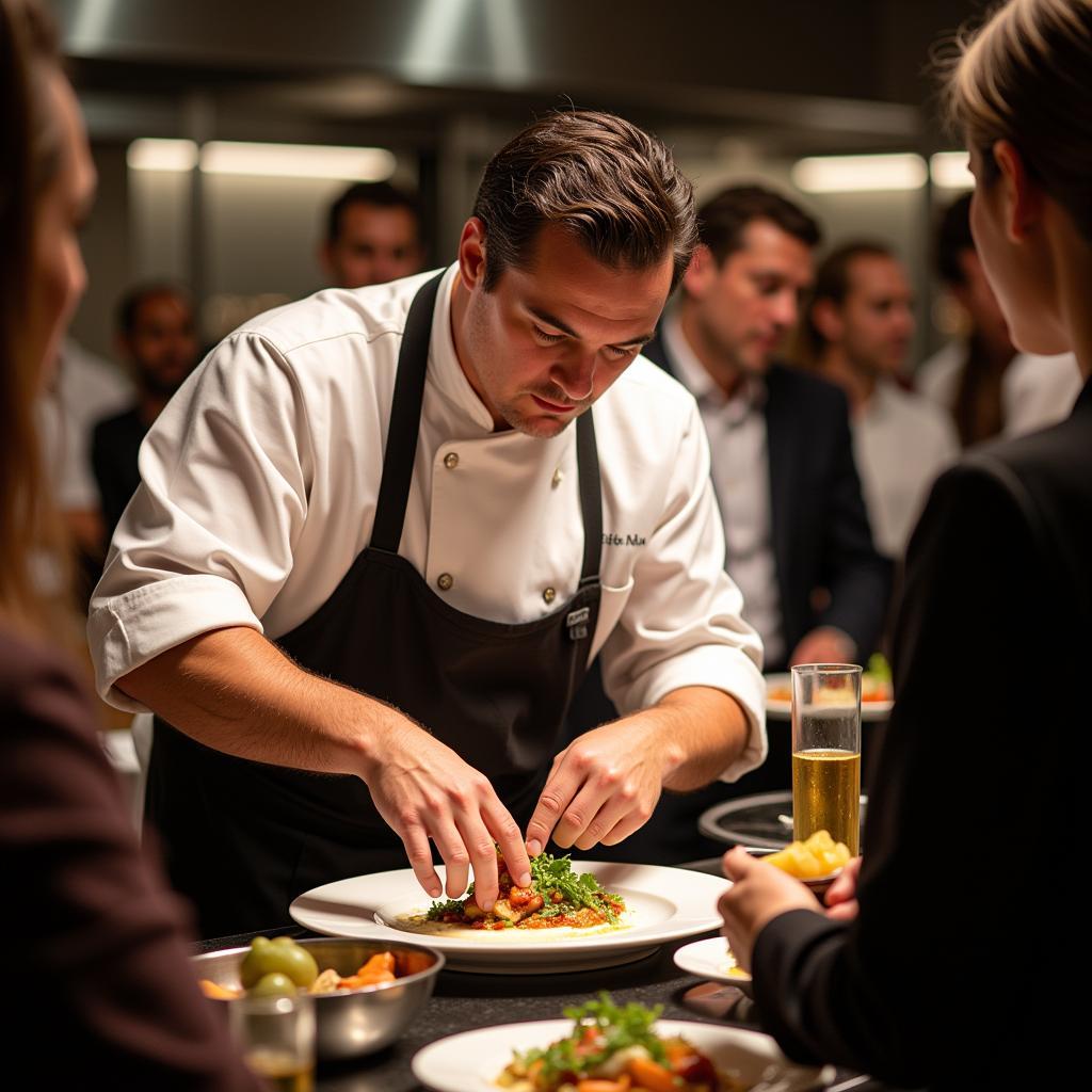 Boston Chef Cooking Demonstration Food and Wine Event