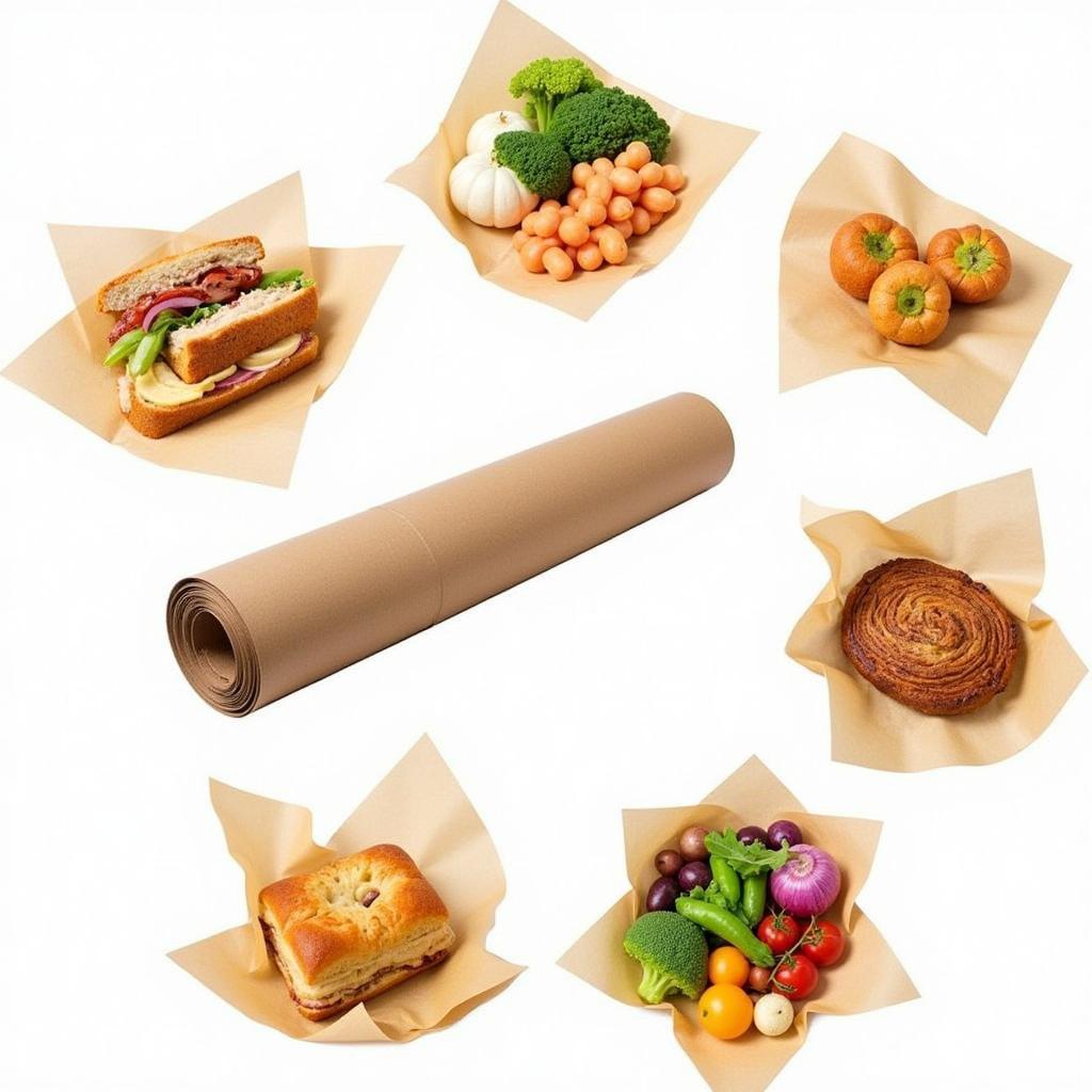 Brown Paper Roll for Food Storage