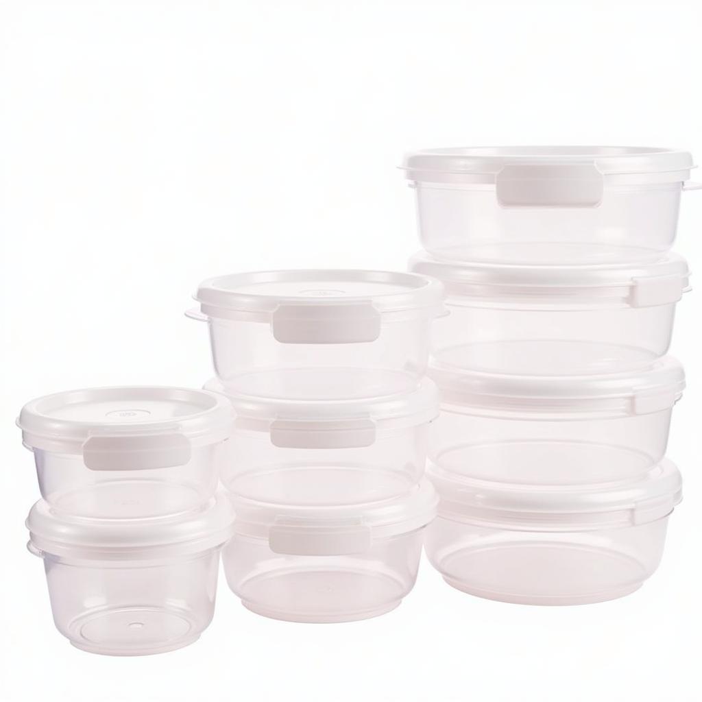 Different Sizes of Buddeez Pet Food Containers