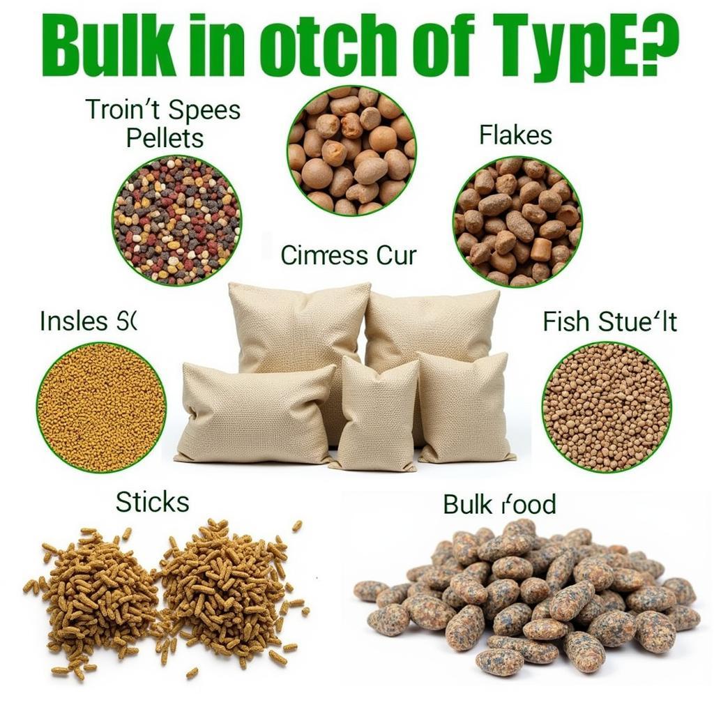 Different Types of Bulk Fish Food