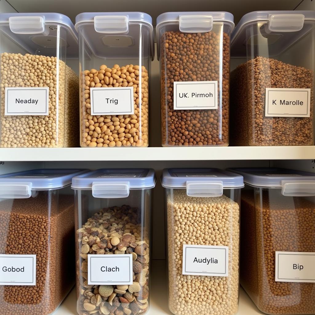 Bulk Food Storage Tips