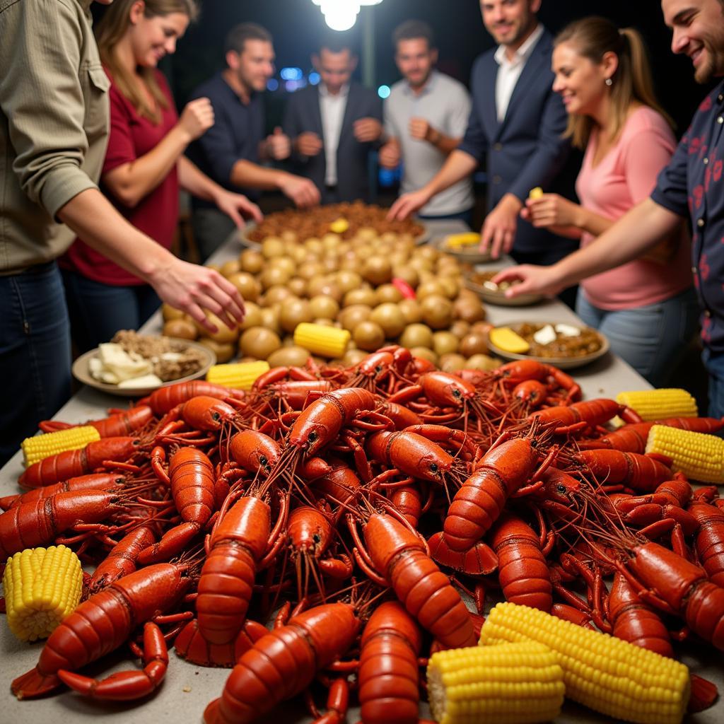 Cajun Crawfish Boil in Waco