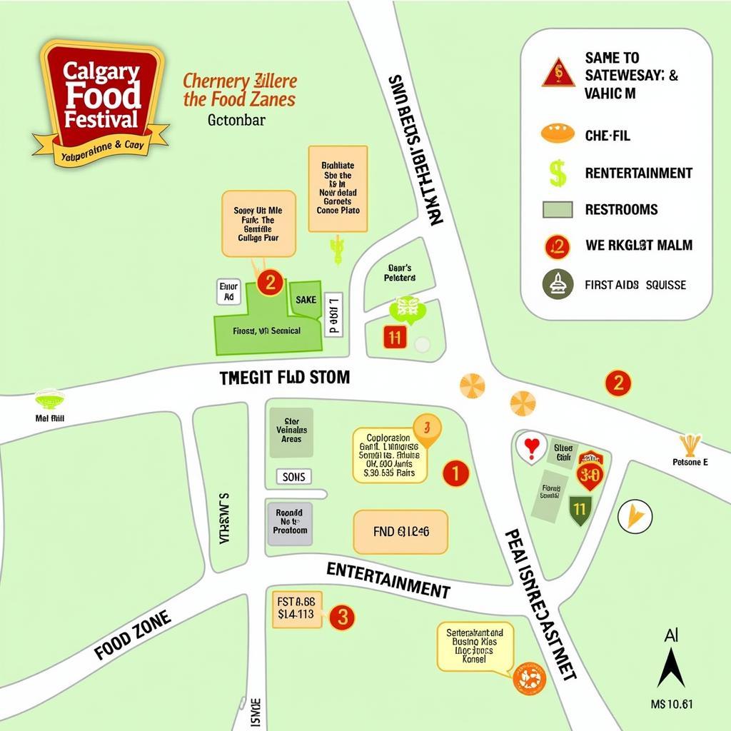 Navigating the Calgary Food Festival Map