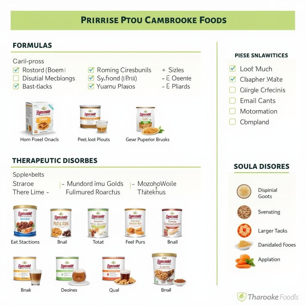 Cambrooke Foods Product Line Overview