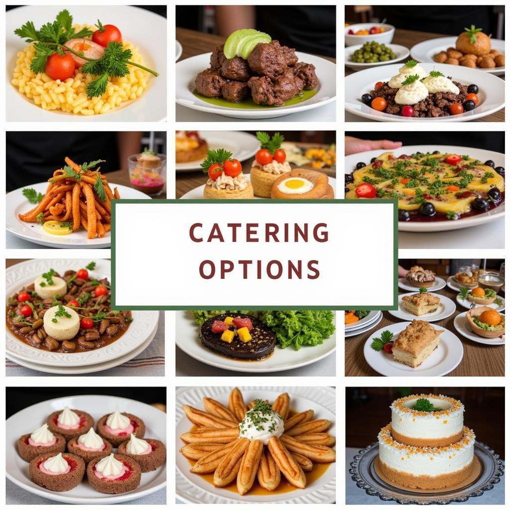 Delicious Catering Options and Food Presentation Ideas for Your Party & Food Center