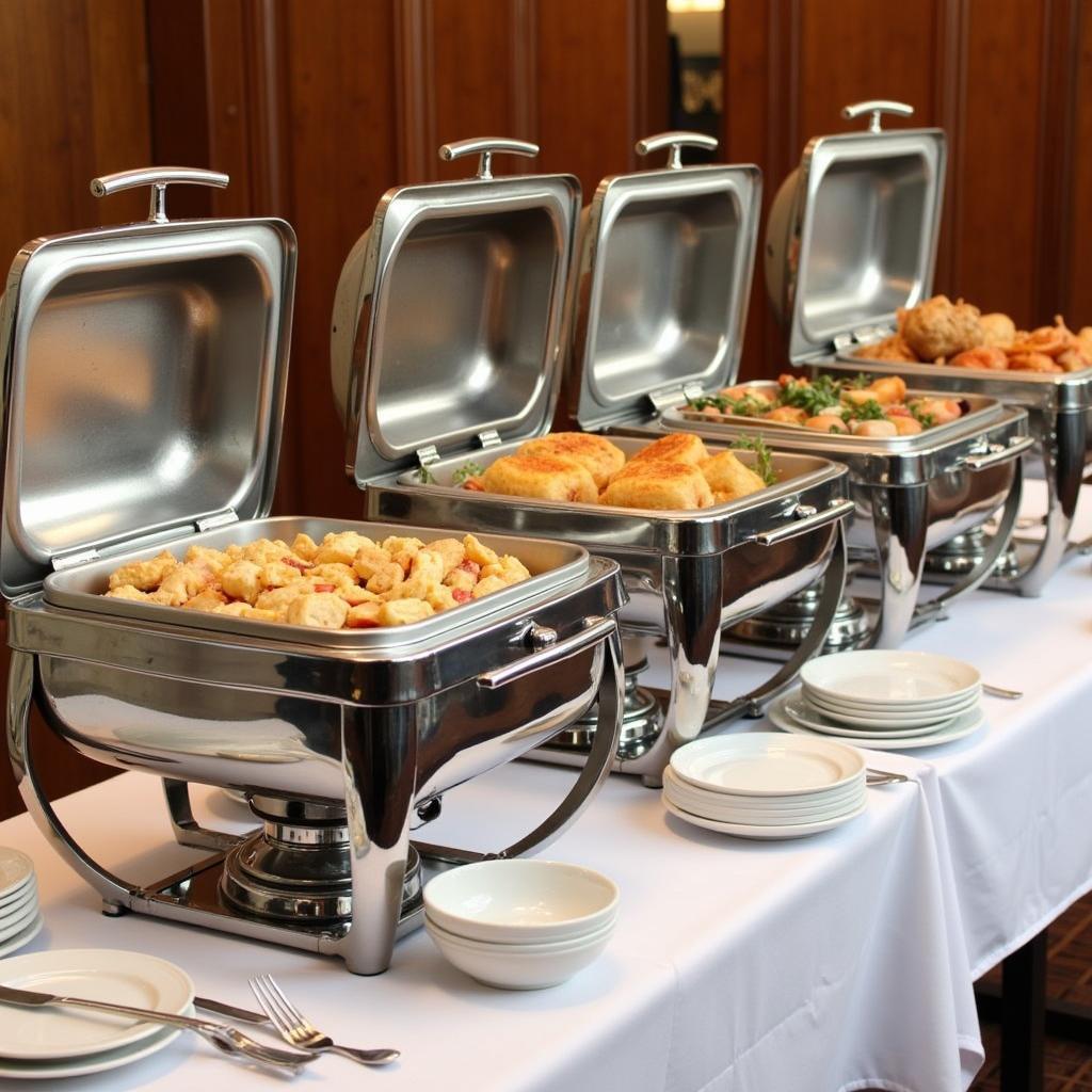 Chafing Dish in a Buffet Setting