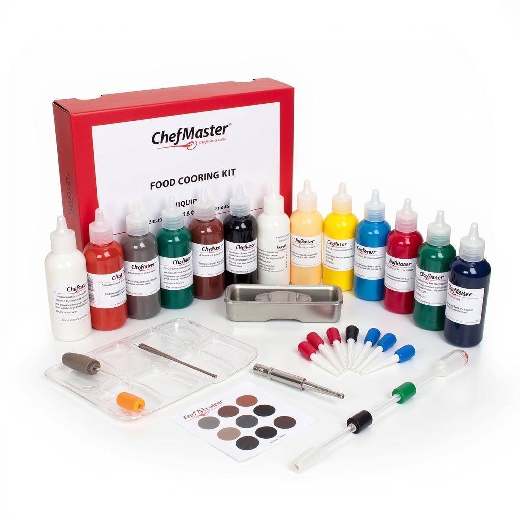 Chef Master Food Coloring Kit